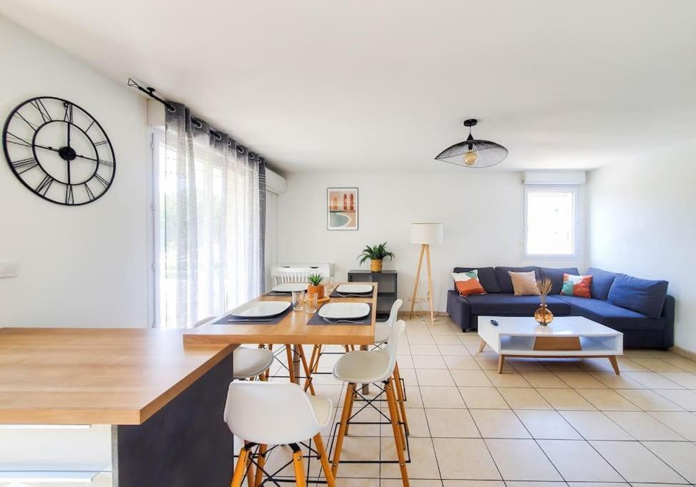 *Le Carpe Diem, Appartement 2 Chambres, Piscine, 2 Parking, Clim* مونبيلييه المظهر الخارجي الصورة
